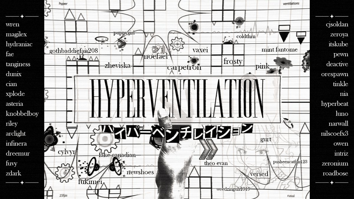 flukefrom0's tweet photo. HYPERVENTILATION - SHOWCASE // 13/9/26 - 10PM BST (5PM EST)

A megacollab where every builder is completely anonymous. 

thumbnail by @arclightgd https://t.co/jCelYbalXx