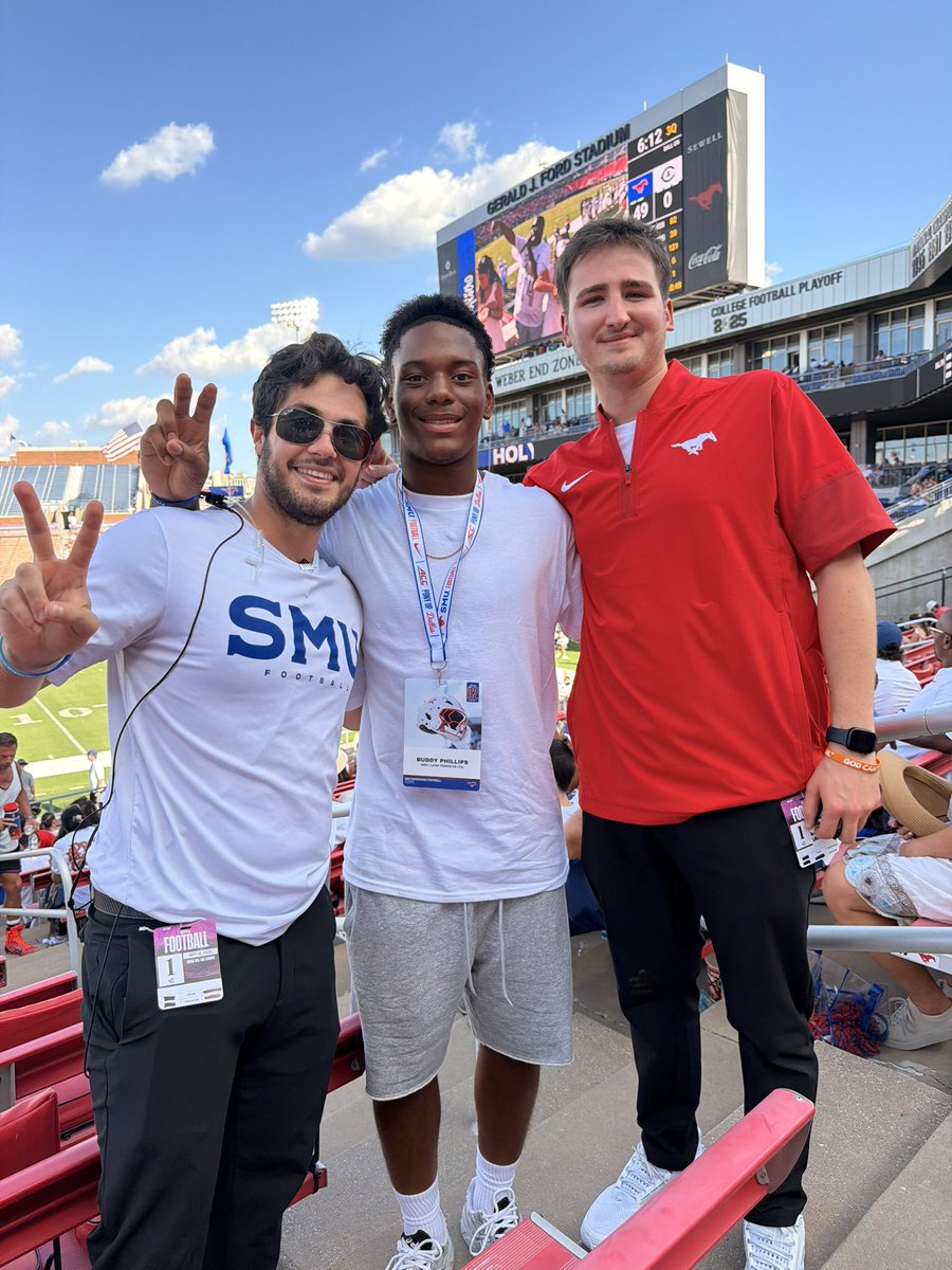 buddyphillipsII's tweet photo. A.G.T.G! I have received my first D1 offer from SMU! @CoachWarden @mrfootballwait @cmsully22 @SMUFB @LTHSCavFootball @CoachHankCarter @Coach_Luedecke @_CoachNeal_ @coachCG_ @TFloss32 @adamgorney @247Sports @Matt_Stepp817 @PrepRedzoneTX @kennyvaccaro @MikeGriff33 https://t.co/rbyBfHbGQ6
