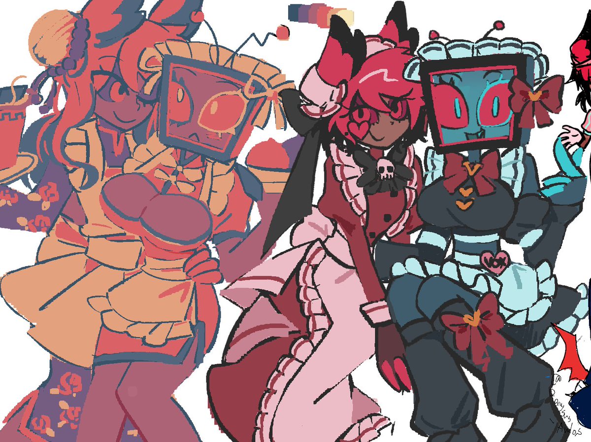 voxtekEmployee's tweet photo. thank you so much for hosting! here's some art me and my friend drew (most of it is my friends 😂!) #radiostatic #alvox https://t.co/Pa3ilEawRG