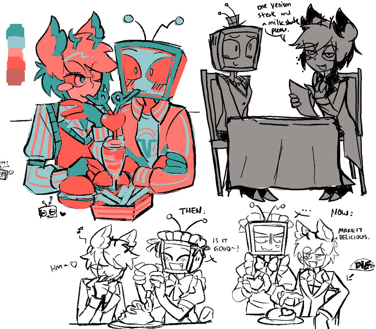 voxtekEmployee's tweet photo. thank you so much for hosting! here's some art me and my friend drew (most of it is my friends 😂!) #radiostatic #alvox https://t.co/Pa3ilEawRG