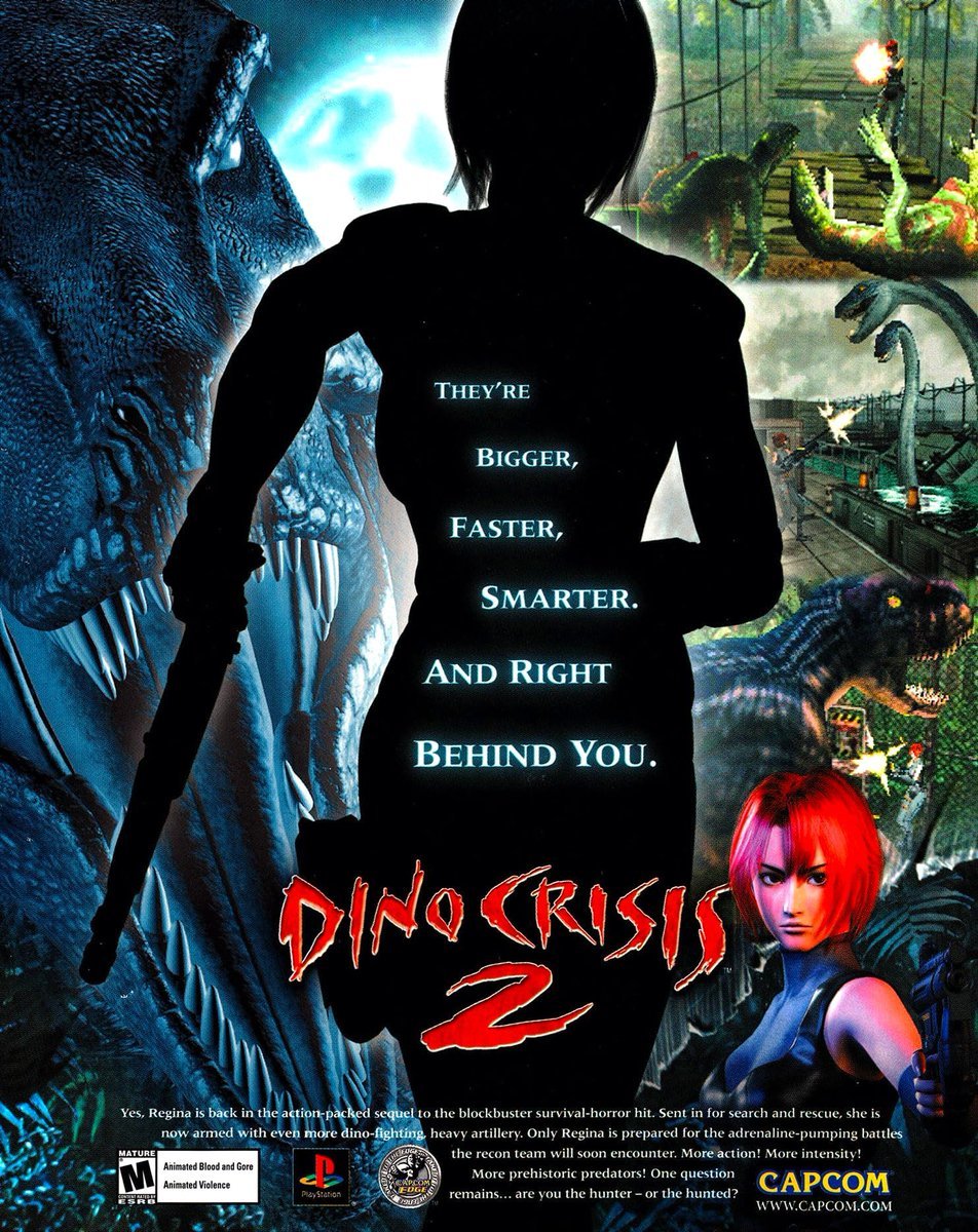 RetroGamerArt's tweet photo. Dino Crisis 2  ❤️  26 years old today https://t.co/TVPK6z3qhd