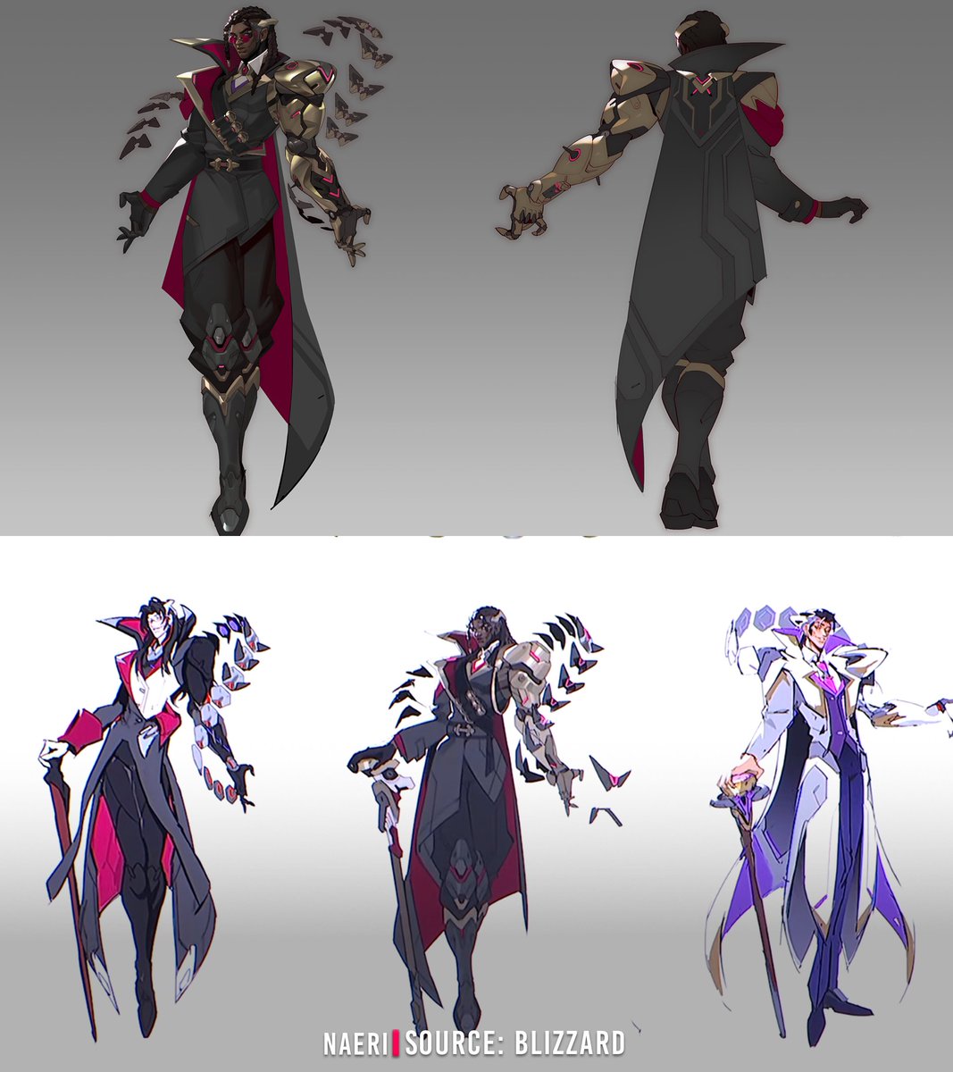 OverwatchNaeri's tweet photo. New #Overwatch Doctrine Concept and Early Concept 🦇 https://t.co/GO4yaQoENV