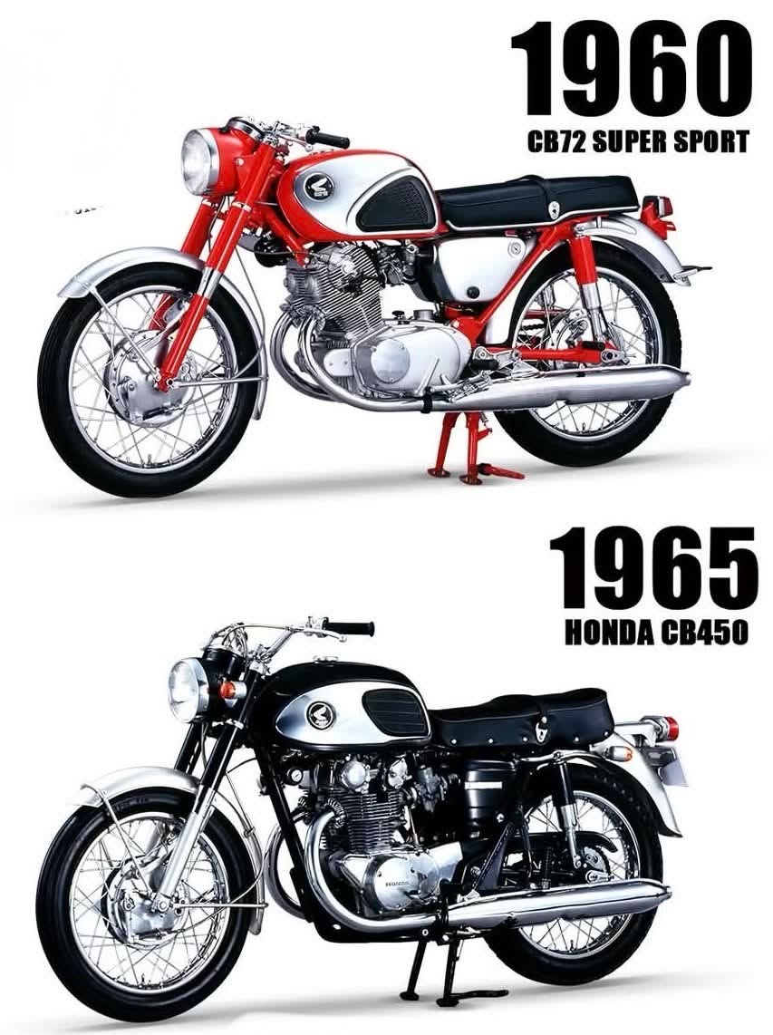 Moto_History's tweet photo. These motorcycles were important to the American motorcycle community. #hondamotorcycles  #motorcyclehistory  #japanesemotorcycles  #hondacb  #motorcycleinnovation https://t.co/4Hk9iM3ZZ9