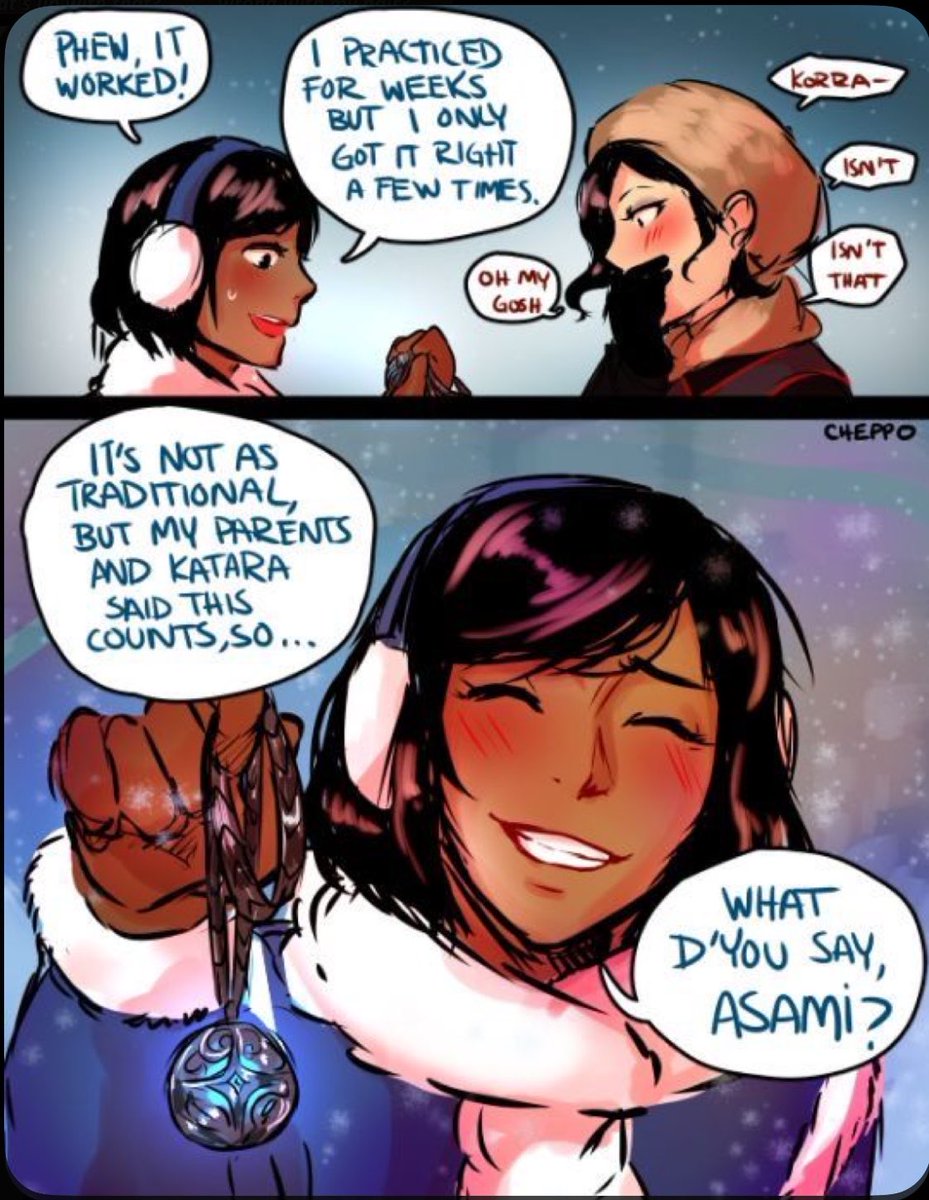 Im_a_nerd__'s tweet photo. Asami: Yes! Yes!! Yes!!!

#korrasami https://t.co/CgCTOU8Hlg