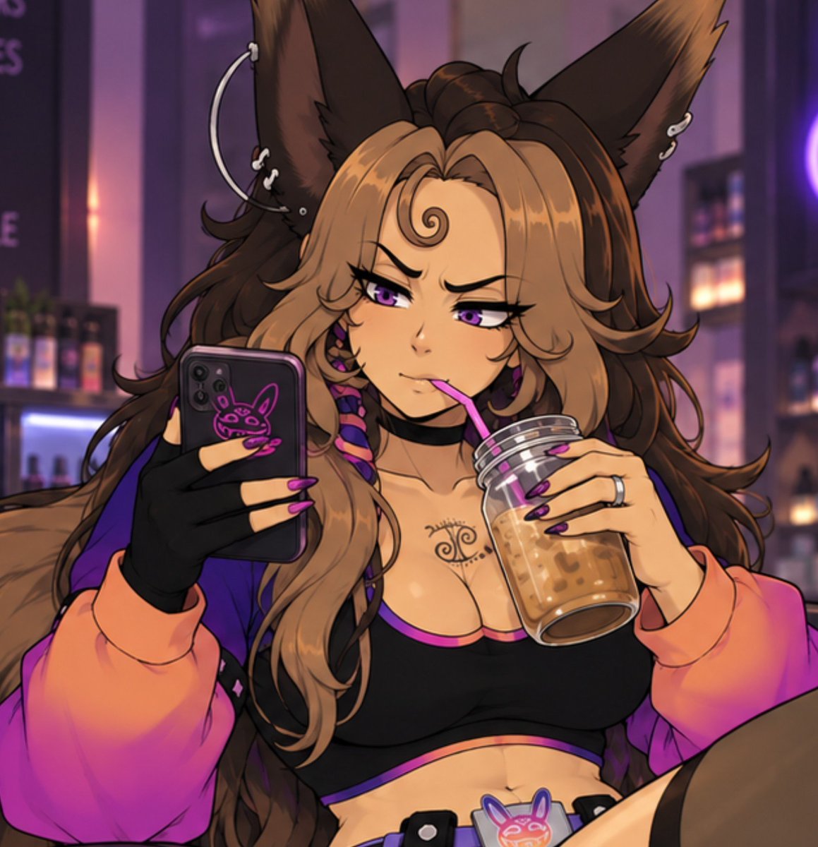Paramorasen's tweet photo. This morning's feed really had me like..
#cybercabbit https://t.co/8E3RC5bptL
