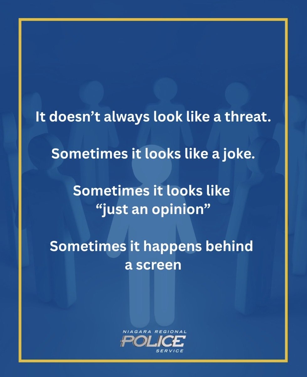 mario4thenorth's tweet photo. ‼️ BREAKING: Niagara Police just posted that a JOKE, can be hate. 

That an OPINION, can be hate.

Then they linked a DEI page. 

They have no leads on your stolen car but they'd love to hear about your uncle's Facebook post.

The Liberals are turning Canada into the UK. https://t.co/3VMfQKlVqG