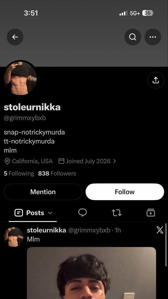 tipsosake's tweet photo. everyone, this is not my account, all my account usernames go by “tipsosake” and that’s on instagram, tiktok, snapchat and on here, don’t fall for anything they say, i have already reported the account, surprisingly they are getting way more views than me tho 🤦‍♂️ ! https://t.co/YqBwKFnbHi