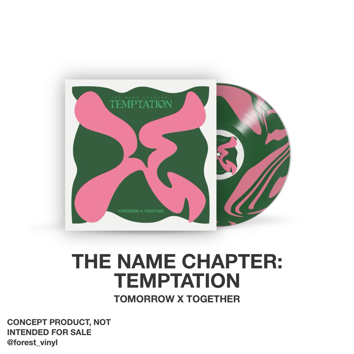 forest_vinyl's tweet photo. TXT - The Name Chapter: TEMPTATION 🍬🎢
Pressed on pink/green swirl vinyl
@TXT_bighit 
#txt #tomorrowxtogether #txt_temptation #kpop #vinyl #vinylconcept https://t.co/gR4AguOPpv