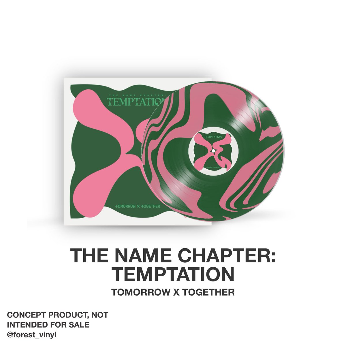 forest_vinyl's tweet photo. TXT - The Name Chapter: TEMPTATION 🍬🎢
Pressed on pink/green swirl vinyl
@TXT_bighit 
#txt #tomorrowxtogether #txt_temptation #kpop #vinyl #vinylconcept https://t.co/gR4AguOPpv