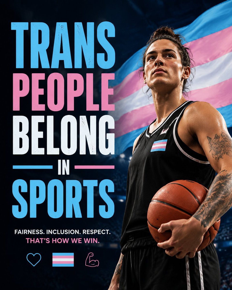 Emmaiid11's tweet photo. Do you support trans people competing in the sports they love? https://t.co/n60anoEmFc