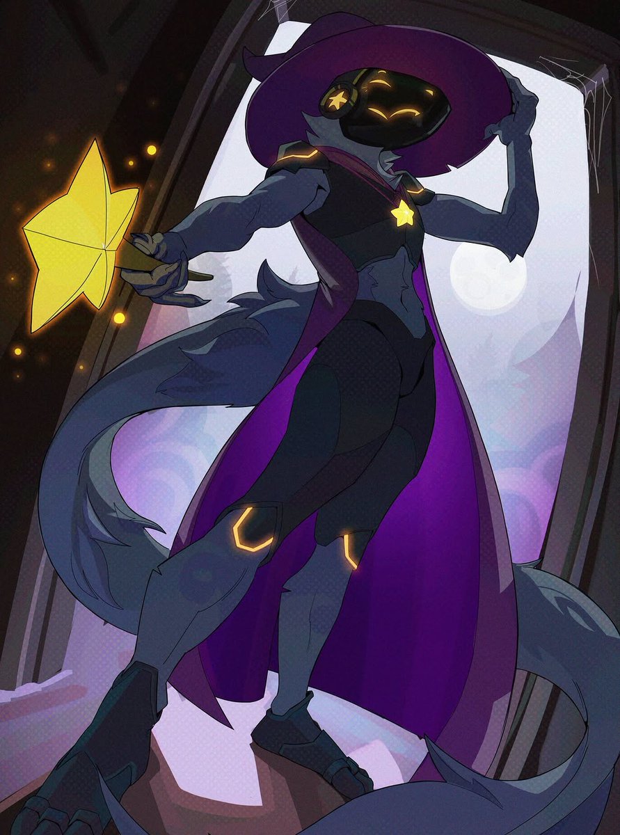 itsblushdiary's tweet photo. Commission complete
 A striking night-time piece with that mysterious masked look, glowing star details, and the deep purple cloak giving the whole character such a powerful, magical vibe https://t.co/myCXN5yMVK