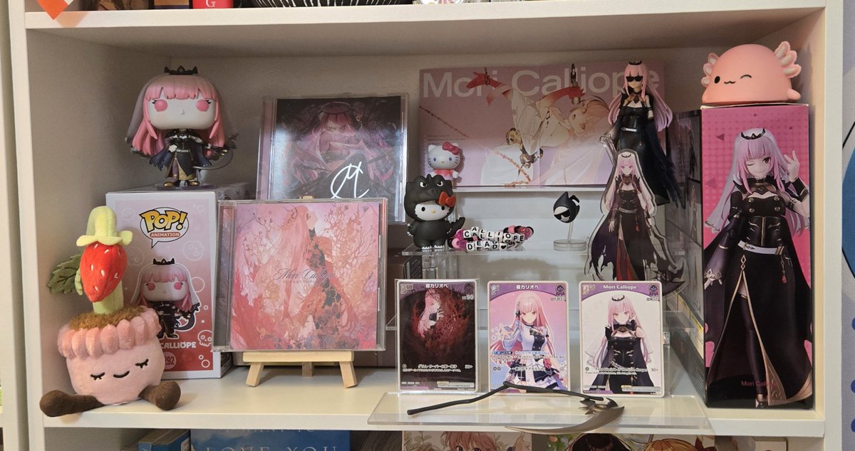 Peach_syrup03's tweet photo. Happy six years to my Kami oshi! I'll continue to support and cheer you on the best I can! 🩷🩷🩷 #moricalliope https://t.co/j2KayXuWxa
