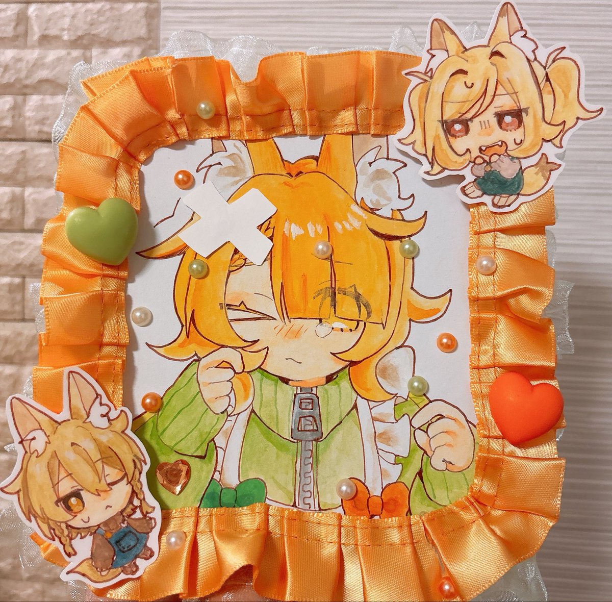 10ttt_'s tweet photo. 色紙こんな感じです！ https://t.co/W0bcnJ330H