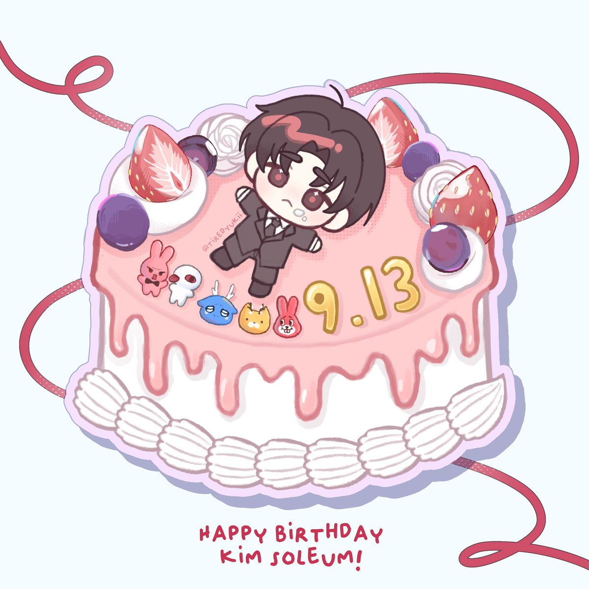 tiredyukii_'s tweet photo. 2026.9.13 🎂 Happy birthday Kim Soleum! 

#gsgw #괴담출근 #my_dear_soleum_hbd #HAPPY_SOLEUM_DAY https://t.co/sNxn1IuKHh