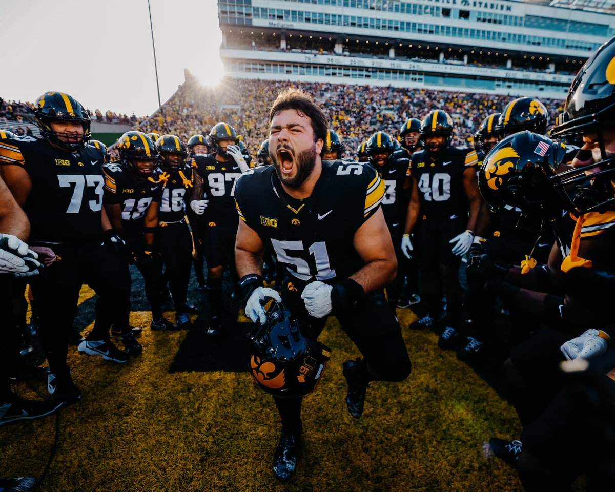HawkeyeFootball's tweet photo. RT if you can hear this photo 🗣️ https://t.co/d8aFcbp08e