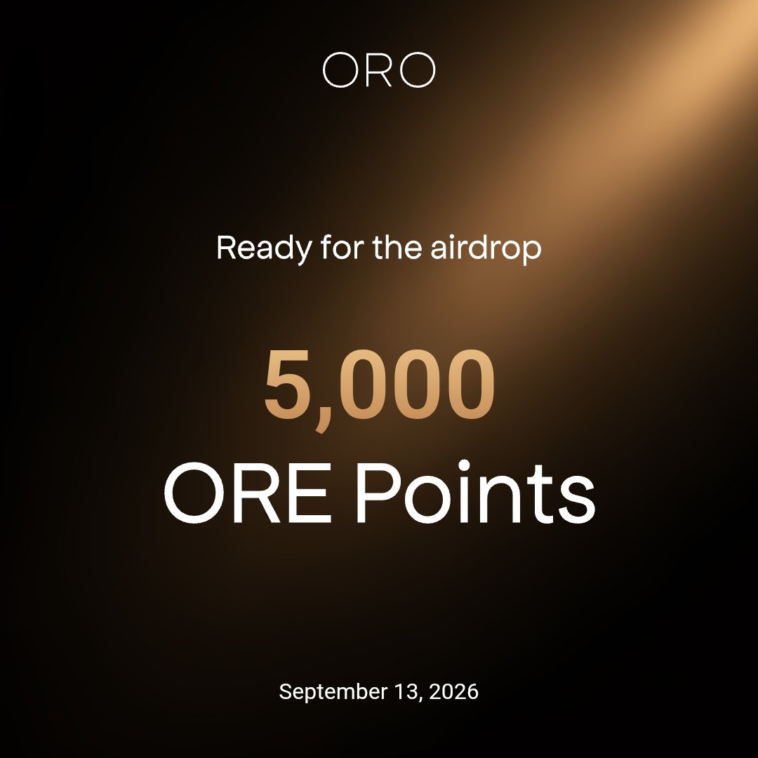 HandAvax's tweet photo. 5,000 ORE on @Ask_ORO.

That’s my score so far.

Check yours: https://t.co/YFYQVqIGKV https://t.co/RwFw7kN9RM