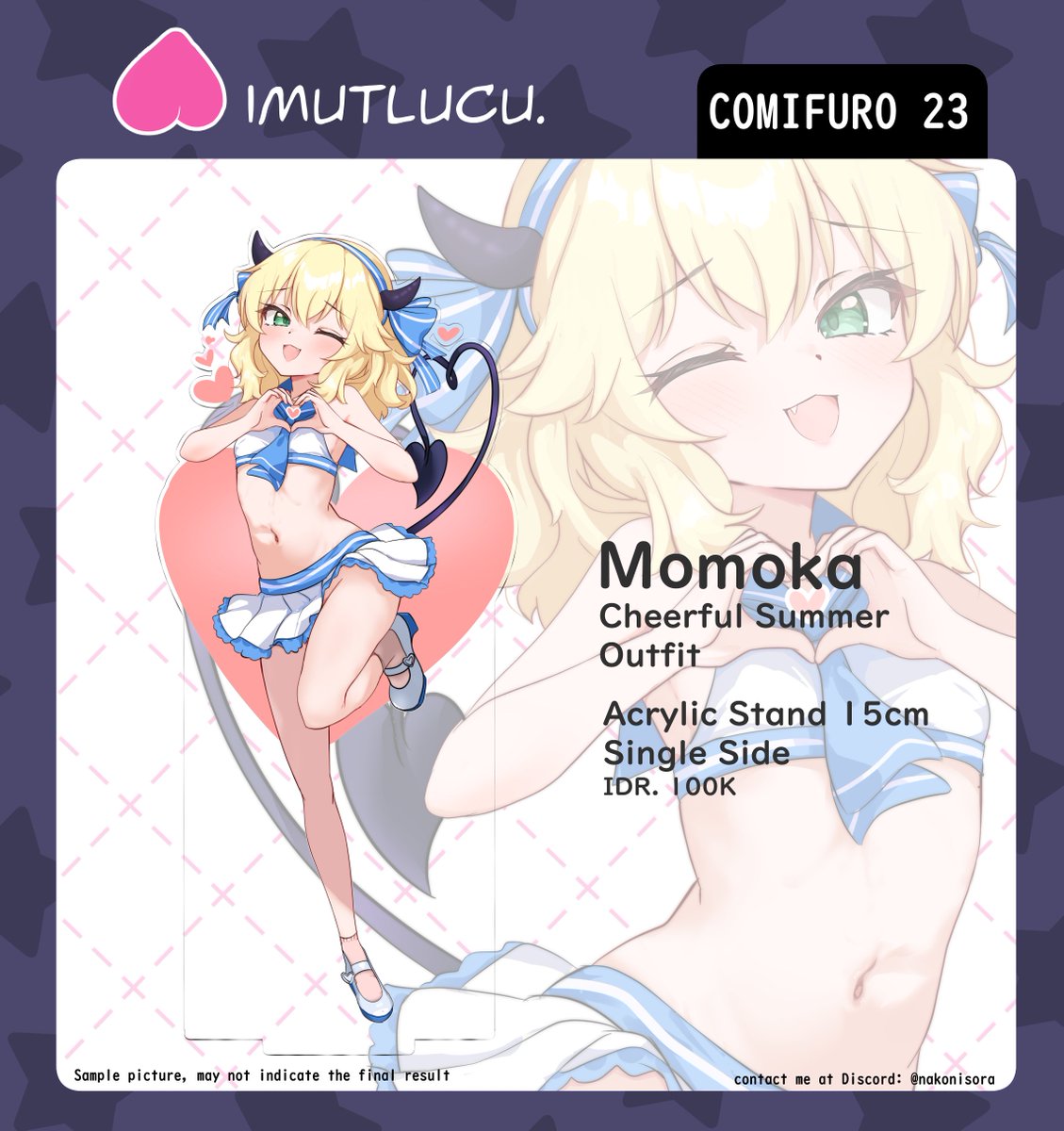 NakonisoraKai's tweet photo. Comifuro 23 - Circle Chiki Cakung booth number TBA

Pre-Order Catalog

BOTH DAY, Satu-Sun 31 October - 1 November
Xhttps://forms.gle/B2UtCdeppG3c9MTn6

Fandom: Precure, Genshin Impact, Idolmaster  U149

#Comifuro #CF23 https://t.co/bcH3WAyrQX