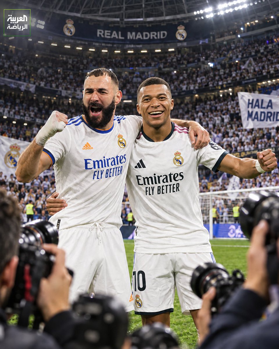 بنزيمة فعلها أولاً.. ومبابي يكررها ⭐ كيليان مبابي يواصل تألقه مع ريال مدريد في الدوري الإسباني، ويصبح أول لاعب من الميرينغي يسجل 6 أهداف في أول 5 مباريات بالموسم منذ الأسطورة كريم بنزيمة في موسم 2021-2022 🔥