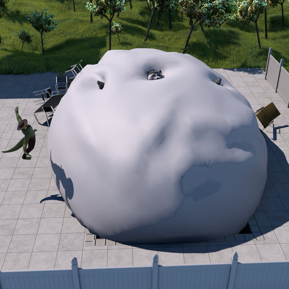 dos_the_pooltoy's tweet photo. P4 Looks like darko's plan backfired(?)
+ Popping alt? idk got too lazy to use the physics system
OC owned by @GabrusC51480 https://t.co/XdMM2pnGlw