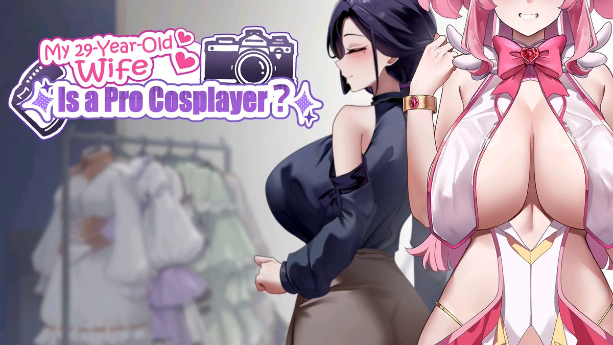 HentraHGames's tweet photo. 🚀Novo Jogo: My Wife Wants to Be a Professional Cosplayer?!🚀
🎮Disponível para: PC
📅Lançamento: 21/11/2025
💾Versão: v1.0.10
🏷️Gêneros: #2DCG #VisualNovel #Hentai #Gerenciamento #Romance #Cosplay #Unity
🌎Idioma: Português Brasileiro
🔥Baixe aqui: https://t.co/2FbbBwr1Ql https://t.co/oTIMz798Tk