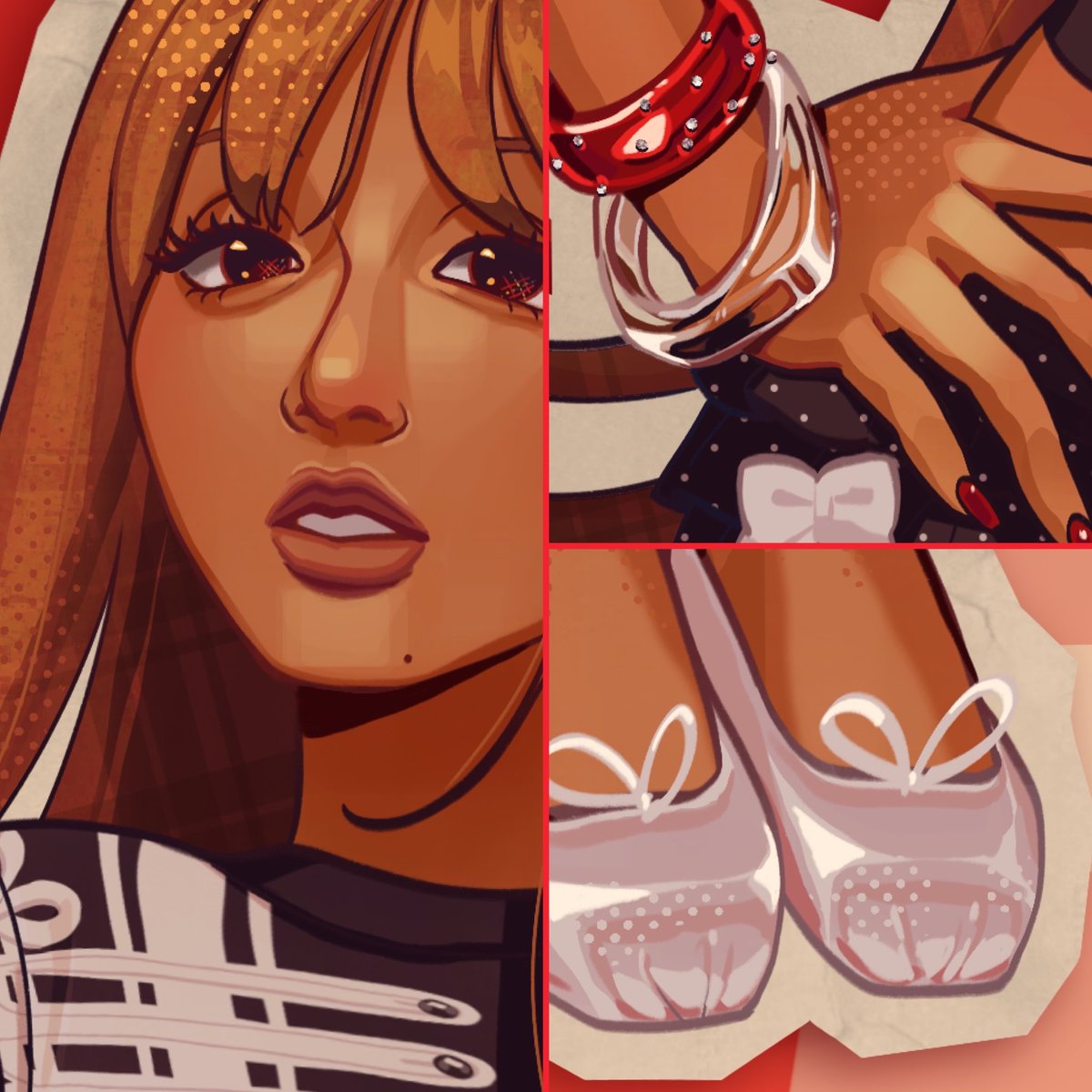 azuratis's tweet photo. Playing with collage function to show off some details for my collab with miel🙂‍↕️

I have a tendency to like including details many care little about 😅 https://t.co/u4xD6m3YNz
