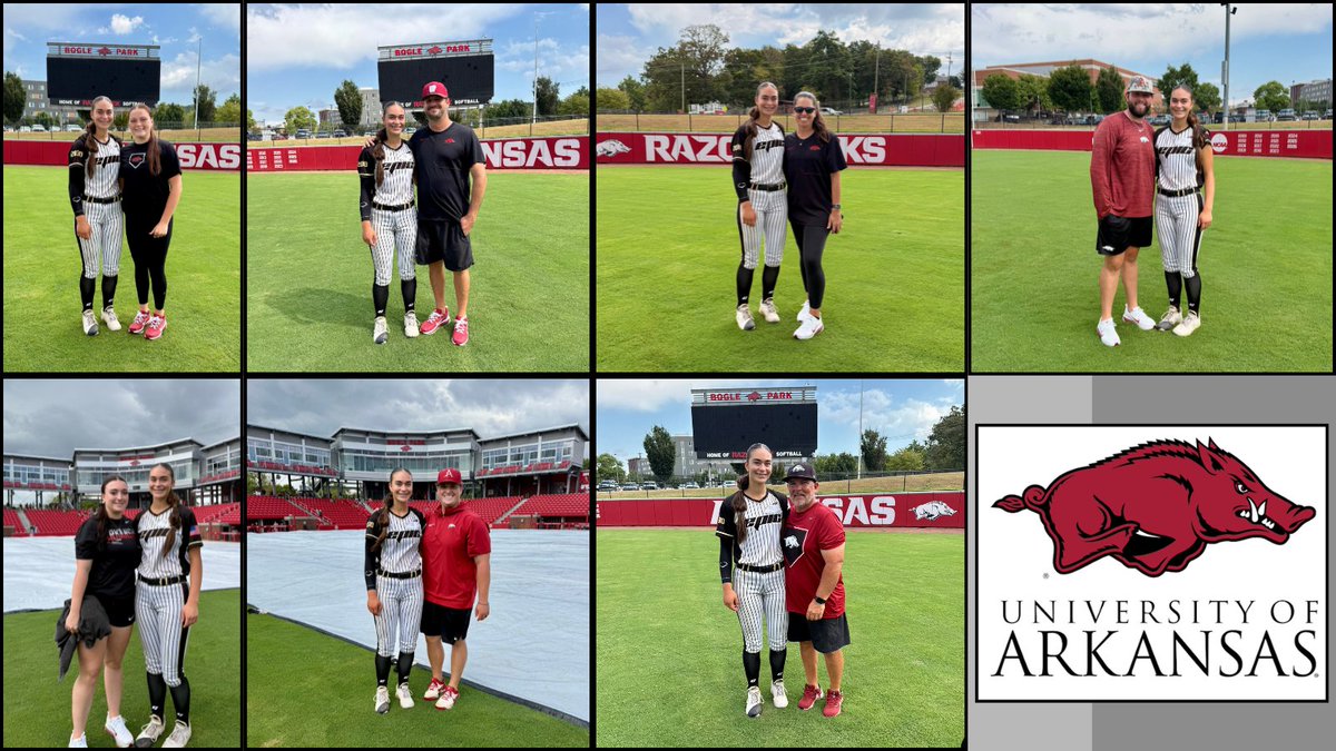 druemolenda2030's tweet photo. Thank you @RazorbackSB for✌️great camps this weekend - pitching & hitting! Loved being back at Bogle Park and these great coaches! Hope to be back soon!! Thank you @CoachDeifel @MattMeuchel @PRSTAGGS @JustinShults33 @Danny_B_23 @lilliefaye25 @KateMunnerlyn24 
WOOO PIG🐗💪❤️@Epic__SB @epicdawsonsmith @mikayla_smith46 @EpicFastpitchO #HOGS #DES