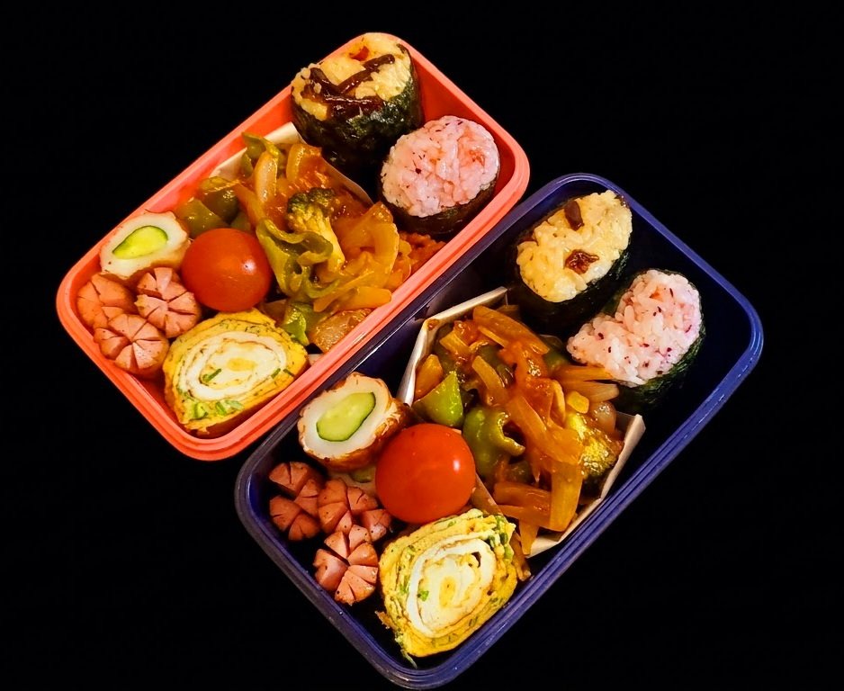 ThatsNow5's tweet photo. 2026年9月13日
甘酢あん 弁当
きくらげ,梅おむすび
鶏からあげ甘酢あん
ちくわきゅうり
ウインナー
玉子焼き
#お弁当
#備忘録
#お弁当記 https://t.co/Lh2SGcY6L1
