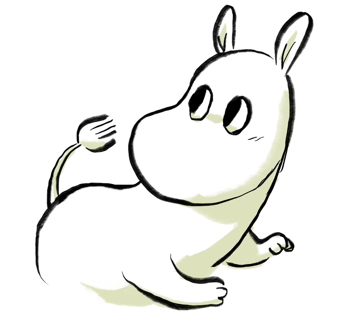 metropkwy's tweet photo. Moomintroll https://t.co/heAEnwOdog