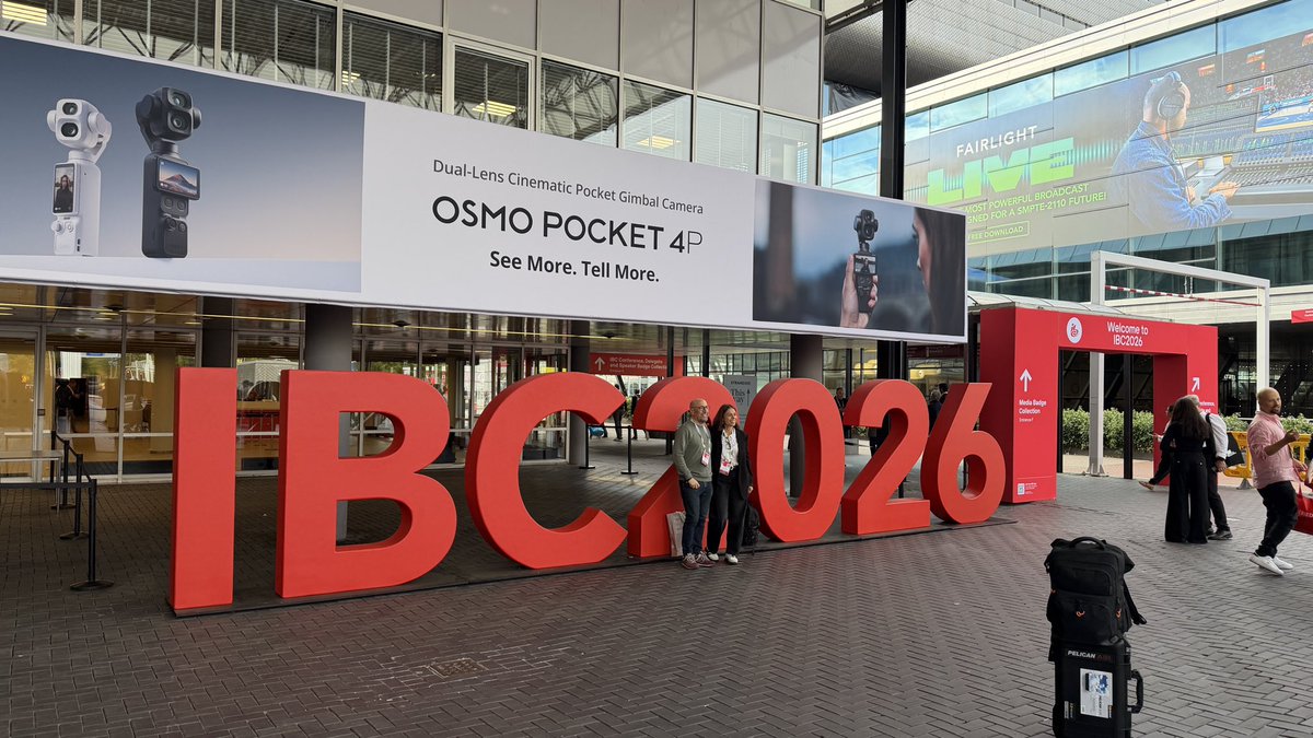 ScienceImage_cn's tweet photo. 🚀#IBC2026 is in full swing!🔥🔥🔥

#ScienceImage awaits you at 10.A41!✨

📍Hall 10 Booth 10.A41
📅11-14 Sept, 2026
📌RAI Amsterdam

 #4K #broadcast #live #program #Studio #lvestream  #ENCODE #DECODE #HDMI4K  #Codec #Recorder #NDIHX #RTMP #RTSP #SRT #multiview #Genlock #AVoIP https://t.co/xaz5mmAwNh