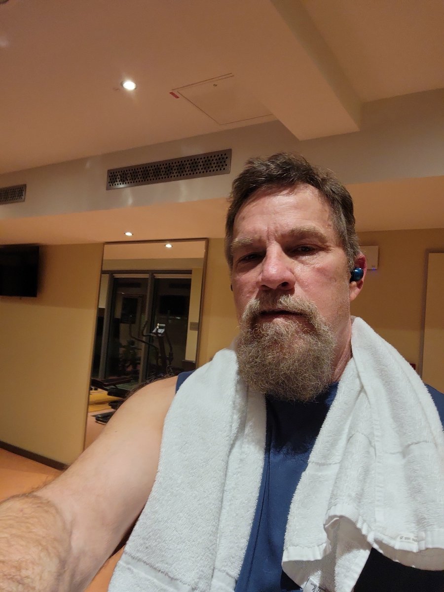 Richlee1sup's tweet photo. At the hotel gym in Berlin and yes they had a sauna https://t.co/PmJ21l320X