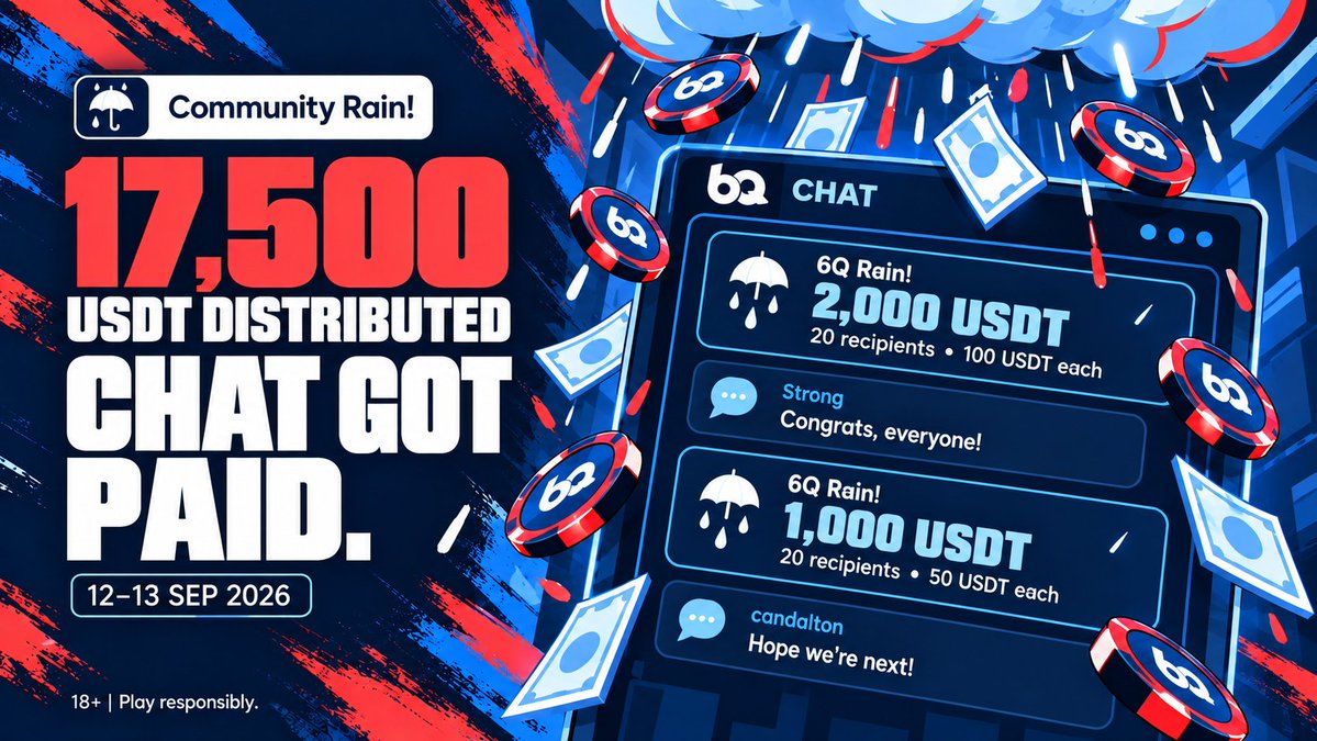 sixqnetx's tweet photo. 🌧️ RAIN WENT WILD.

Boss emptied the vault into chat… really hoping he saved enough for my salary. 😭
Don't forget to join on our account events and in the chat🫵 https://t.co/67bARG2476