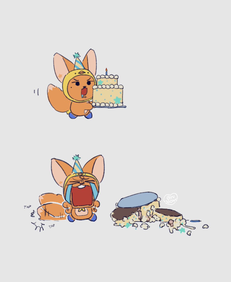 binjoons's tweet photo. Oh no 😰🦊🎂

#YouAlwaysShineYeonjun
#바다를닮은쭈니에게높은가을하늘을
#IceCreamより甘いヨンジュン生誕祭 https://t.co/M3g2HZlTgc