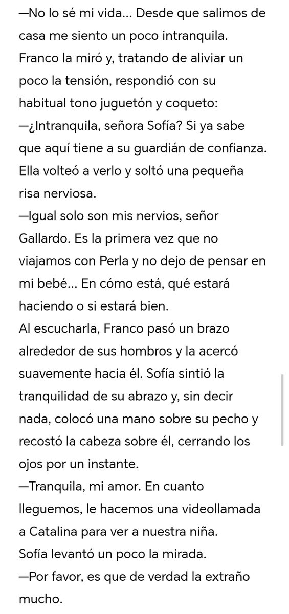 soloojoss's tweet photo. Ayer no podía dormir y escribí un  pequeña continuación de la historia de Franco y Sofía. Espero les guste 💖 
#GuardiánDeMiVidaUs #GuardianDeMiVida https://t.co/GCQ2B6fHNg