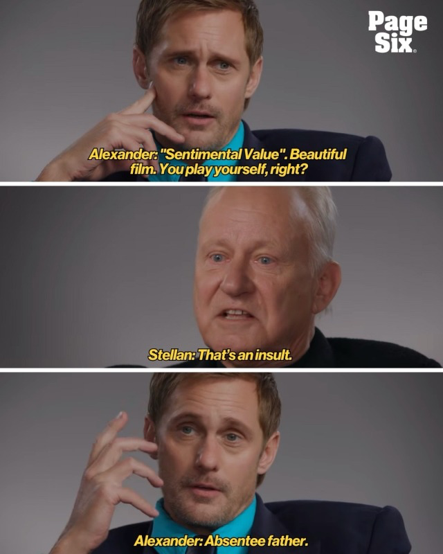 TheCinesthetic's tweet photo. The Skarsgårds. https://t.co/jN9NhQJheW