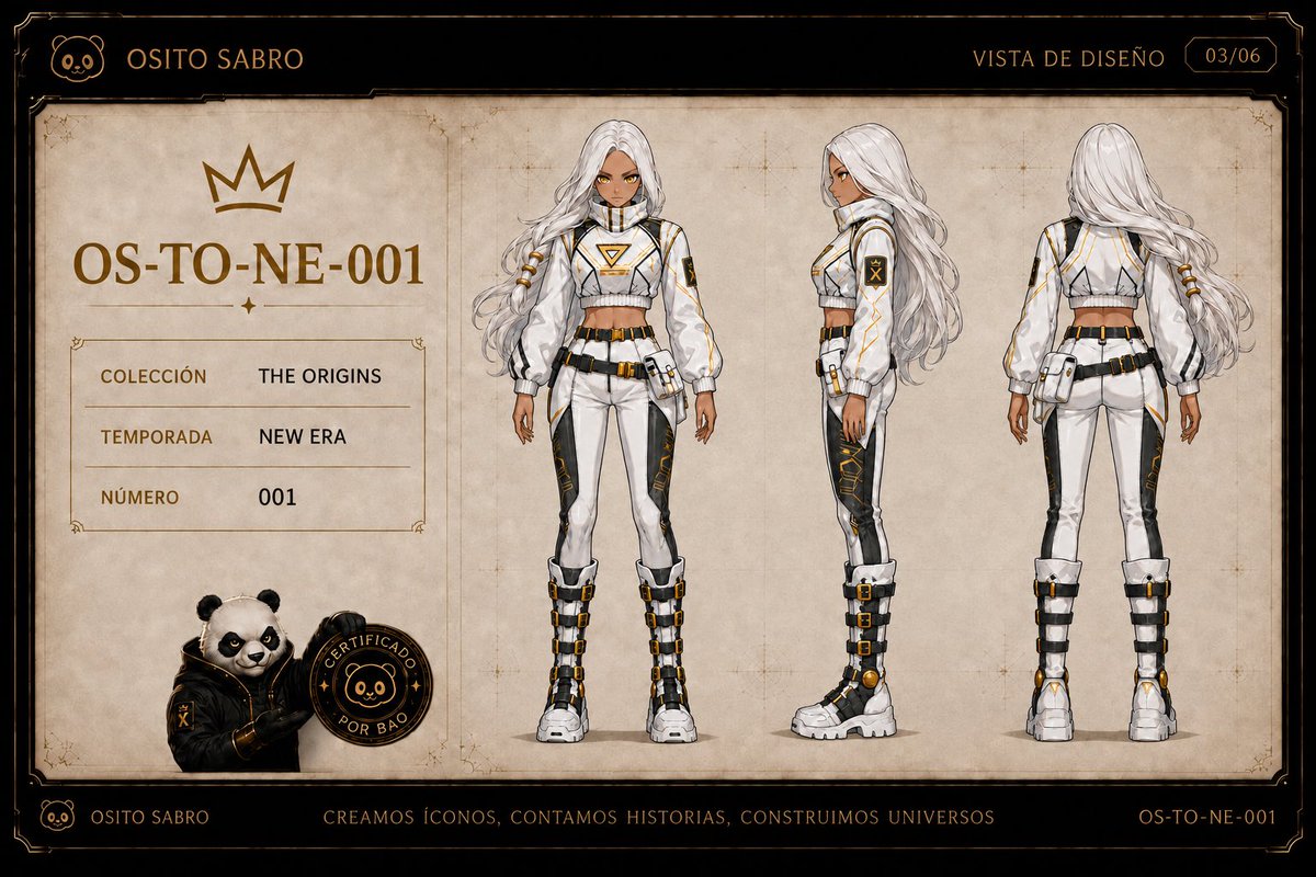Osito_Sabro's tweet photo. Toda era tiene un origen. Esta tiene su primera Icónica. 👑

OS-TO-NE-001
THE ORIGINS · NEW ERA

Mírala de cerca. Recuerda dónde comenzó todo.

#OsitoSabro https://t.co/w3mUayvWUC