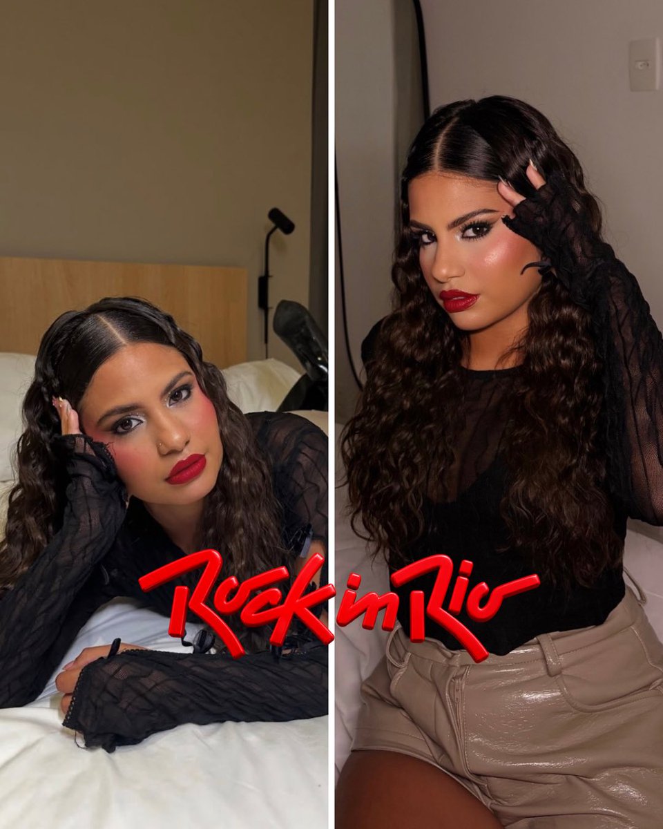 AcervoGabiSapor's tweet photo. Look da Gabi pro 2 dia de Rock in Rio! 🎸 belíssima demais 🥰❤️

#GabiSaporito | #TeamGabi 🥞 https://t.co/dAxjbVgv3g