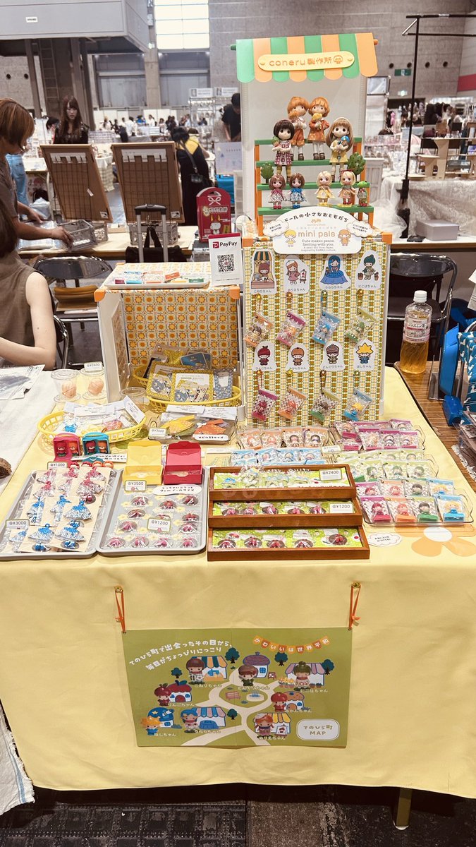 conerudoll's tweet photo. 設営完了しました！
アイドール大阪にて
coneru製作所は【E11】でお待ちしています！ https://t.co/GGtNOuXez4