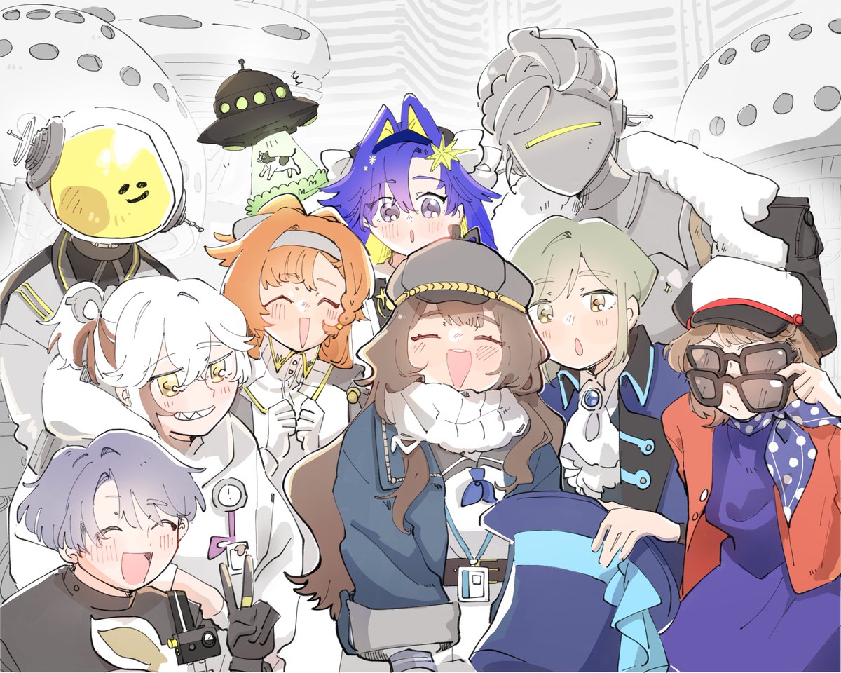 Maxiemaxxx99's tweet photo. Everyone say LAPLACE!!! 
Congrats on the big LA LA LAPLACE finale!!!!

#Reverse1999 #1999AID  #LaplaceCore https://t.co/0oPphFGFcj