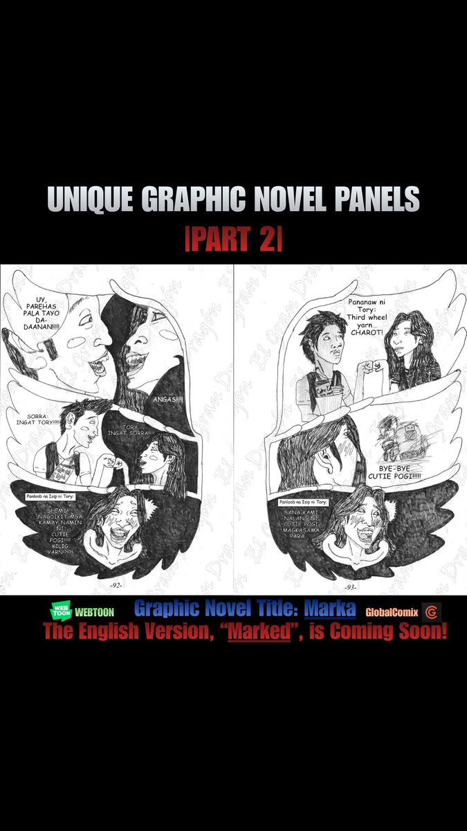 ElGranDrag0n's tweet photo. UNIQUE GRAPHIC NOVEL PANELS (PART 2)
#uniqueart #ComicArtists #graphicnovel #webtoon #komiks

Read for FREE on

WEBTOON 📱✨
https://t.co/J4rKj3iw7l

GlobalComix 💻✨
https://t.co/wMKiV0niLK https://t.co/mfiJI3fQHK