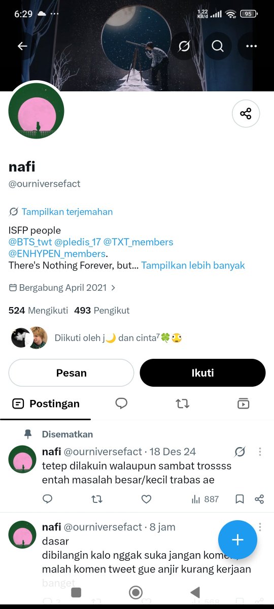 Ruruarmy2's tweet photo. Pagi2 liat si paling army multis. 
Pas liat akunnya, ternyata rajin ngetweet yg berhubungan dengan Bangtan di 2021 TOK. 
Kamu bukan Multis kk, kamu tuh leftover.
Jadi jangan ngaku2 army deh, maupun multis. Leftover sih leftover aja.
🤣🤣 https://t.co/QH5pLpl9ut
