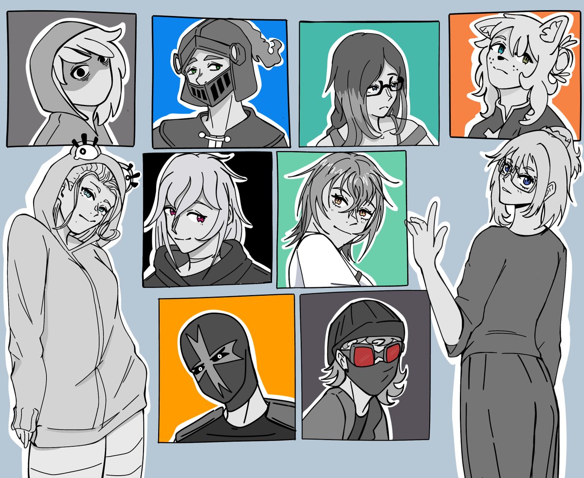 Single_ayai's tweet photo. Buenas tardesss más ocs el día de hoy 
Estos son de: @sacroarteoc95 @peluconkvxs @Davi828292 @kinichkinn32649 @GqMolko @Cosmic_estudios8 @Blake100321 @Juancar10700470 @ElTkilaBlanco  @Watamelonium96 https://t.co/Elsi6qJd2f