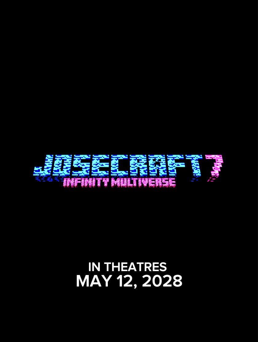 JosecraftNews's tweet photo. #AvengersSecretWars se estrena cinco meses antes de #Josecraft7Movie.
Es increíble que JOSECRAFT 7 INFINITY MULTIVERSE se estrene después de los grandes y últimos eventos de la saga multiversal de Marvel!
Quedan 20 MESES para el estreno de #InfinityMultiverseMovie https://t.co/Qhb7qOAwsn