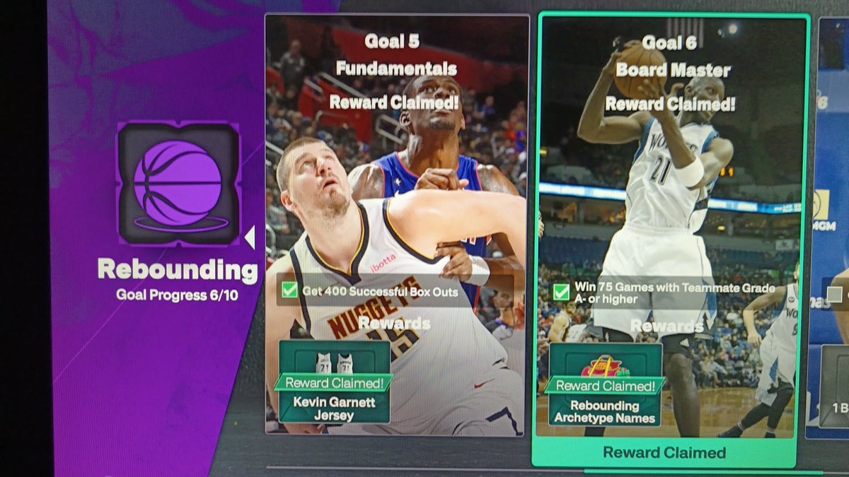 2K_Grinders_Inc's tweet photo. Rebounding Specialization Goals 5 & 6 Completed For @Slump__v
Thank you for choosing us.
#NBA2K27 #2KCommunity #2KComp https://t.co/QaGYJFn45D