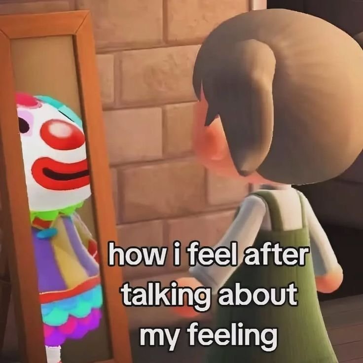 myblessing19's tweet photo. Me after oversharing and immediately regretting it. https://t.co/Hv3MAPLqmx