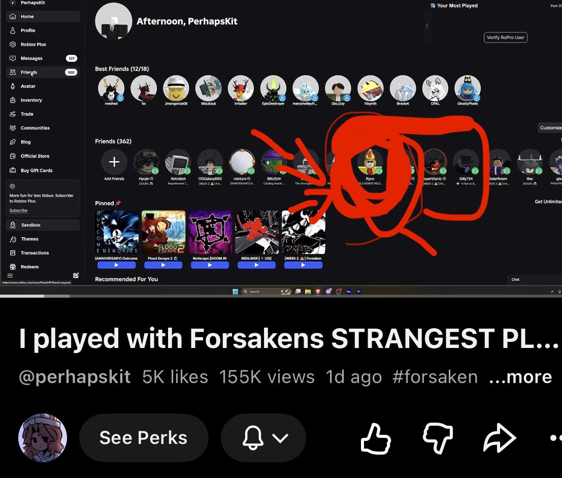 rynxiliouss's tweet photo. Just got featured in @PerhapsKit ‘s video. Thanks kit really enjoyed making this vid with ya https://t.co/rLQyGltKHu