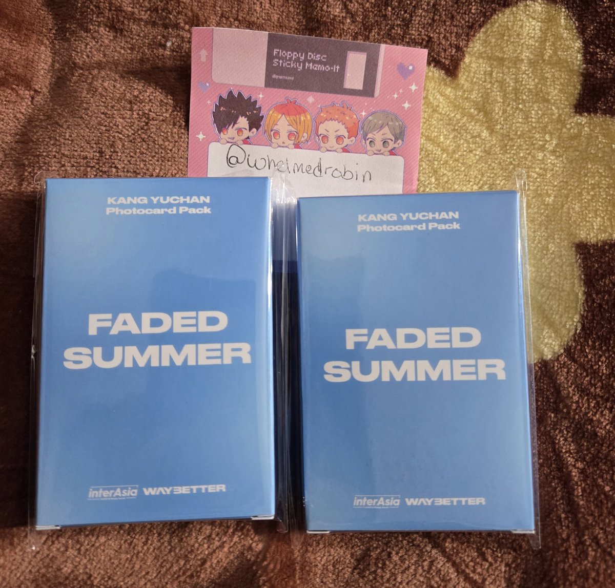 WhelmedRobin's tweet photo. WTS KANG YUCHAN AND A.C.E ALBUMS AND PC PACKS
Rebel, champagne poppin, faded summer, hjzm, changer

$10 each
$5 album/cd only no pc
US only
Free shipping
Can do pick up at Atlanta/Duluth events https://t.co/YP0qMVxBf9