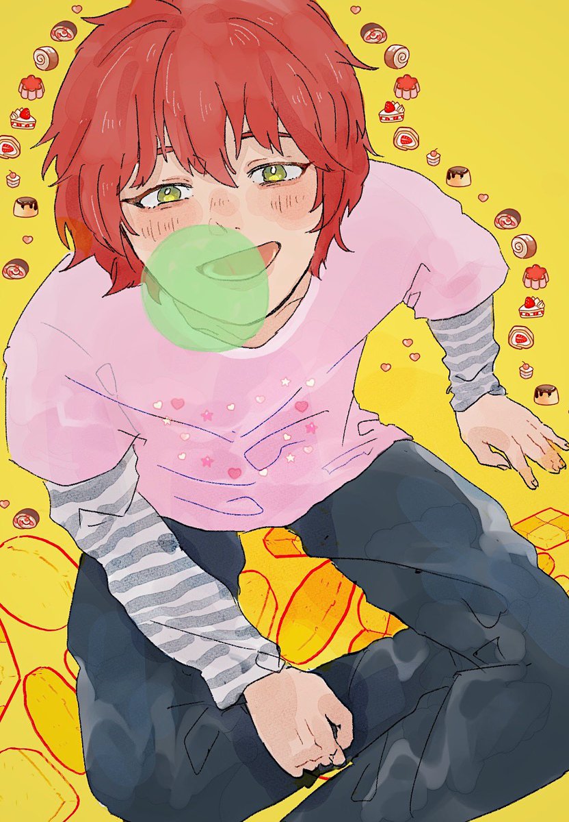 emoemo429's tweet photo. ボーダーがありえないほど似合う男、ブン太 https://t.co/cwVuFJWf3L