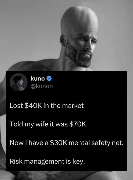 kunoo's tweet photo. Risk management is key. https://t.co/gxRLi2O7Y9