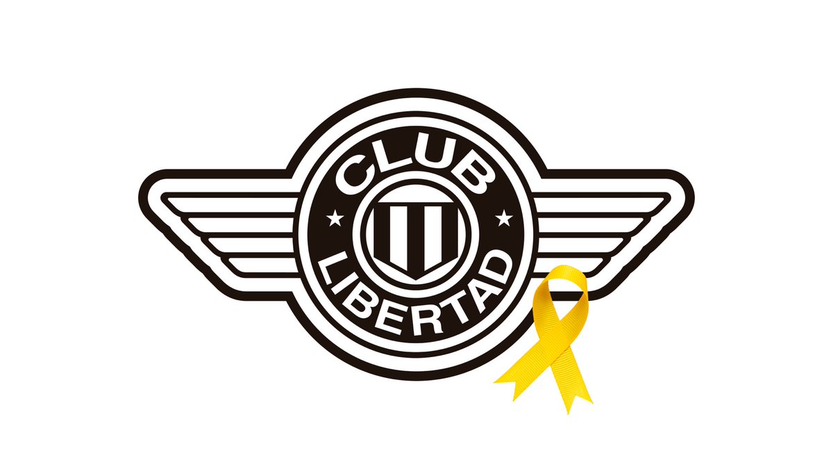 Escudo de Libertad con lazo amarillo.