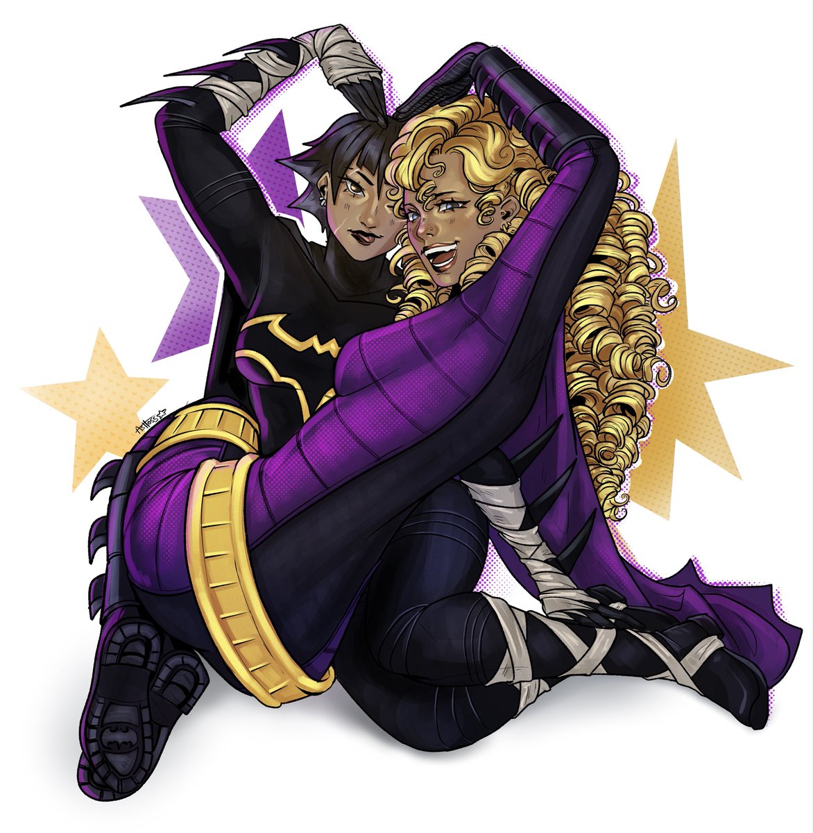 4shos5's tweet photo. my batgirls… sobs https://t.co/7Ei5OCL5Lh